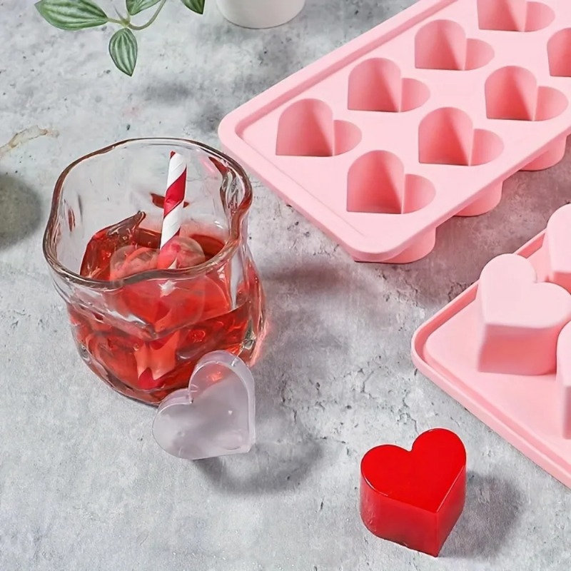 1pcs Heart-shaped Ice Cube Mol - огляд і ціна Kitchen Appliances Best