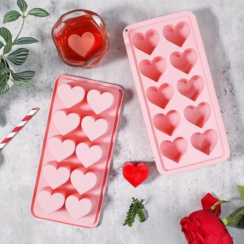 1pcs Heart-shaped Ice Cube Mol - огляд і ціна Kitchen Appliances Best
