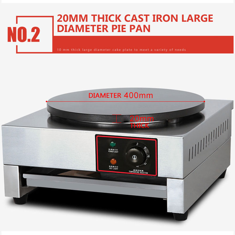 Stainless Steel Electric Crepe - огляд і ціна Crepe Maker Non Stick
