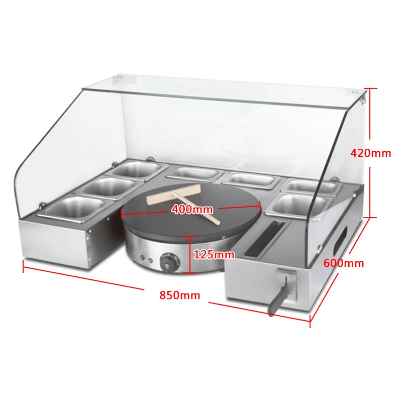Pancake Oven Workbench Crepe M - огляд і ціна Crepe Maker Non Stick