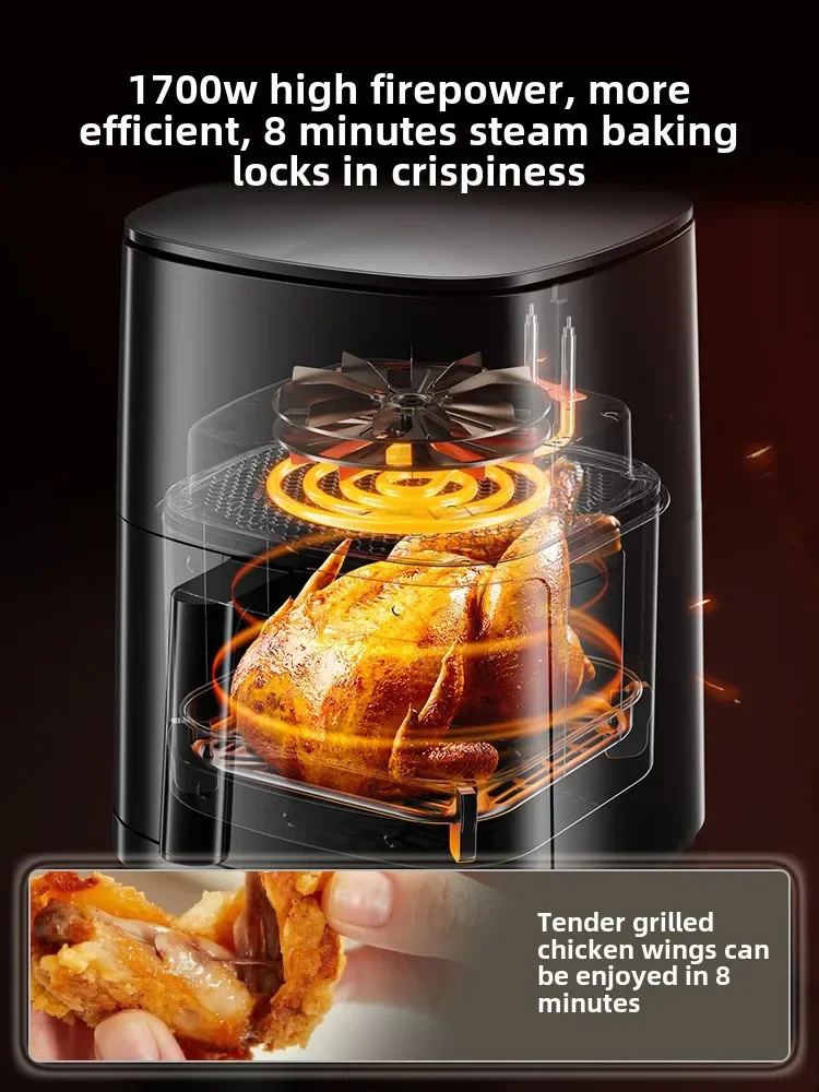 Visual Air Fryer Household Lar - огляд і ціна Kitchen Appliances You Need