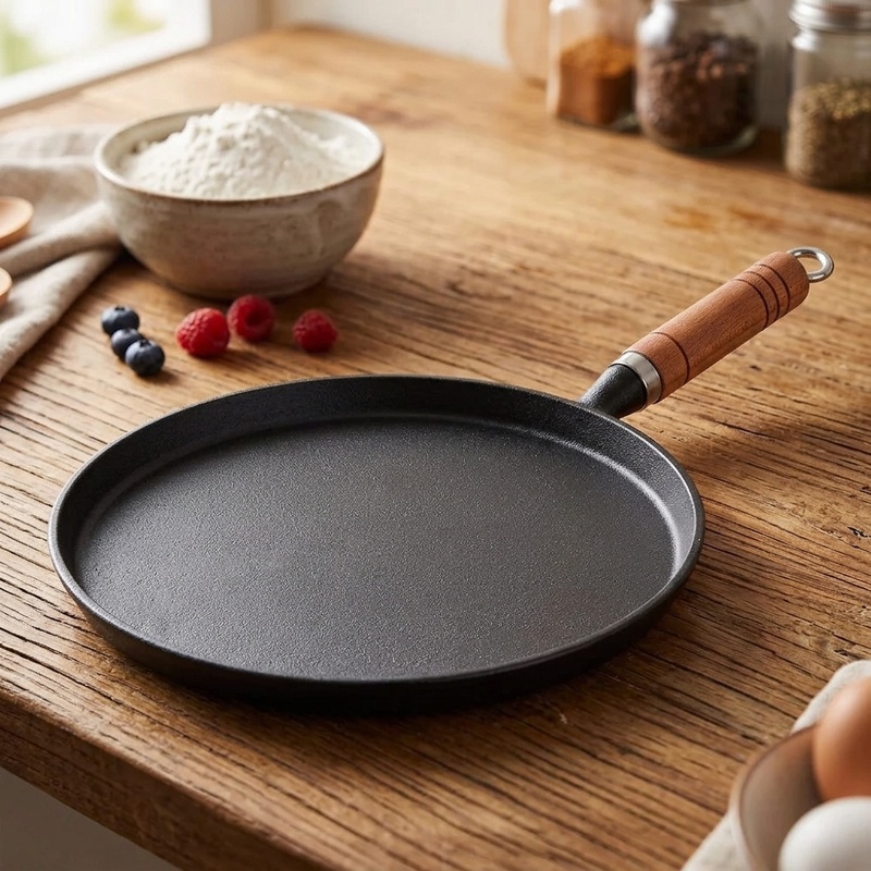 20/23/26cm Cast Iron Frying Pa - огляд і ціна Crepe Maker Non Stick