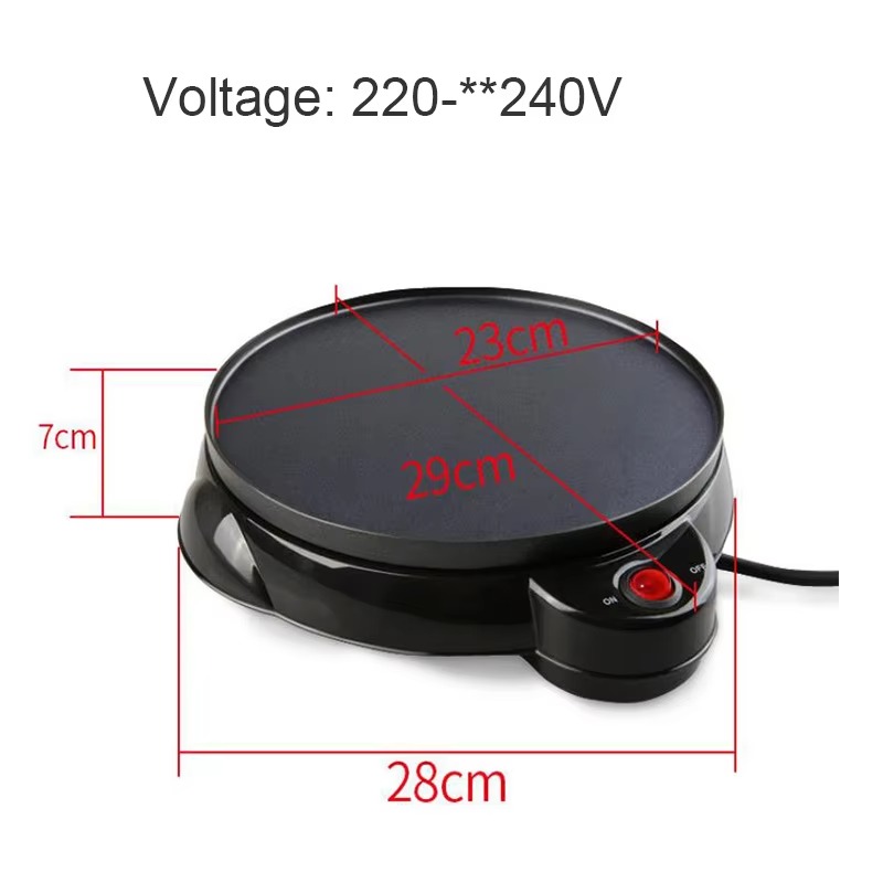 220V 650W Kitchen Electric Cre - огляд і ціна Crepe Maker Non Stick