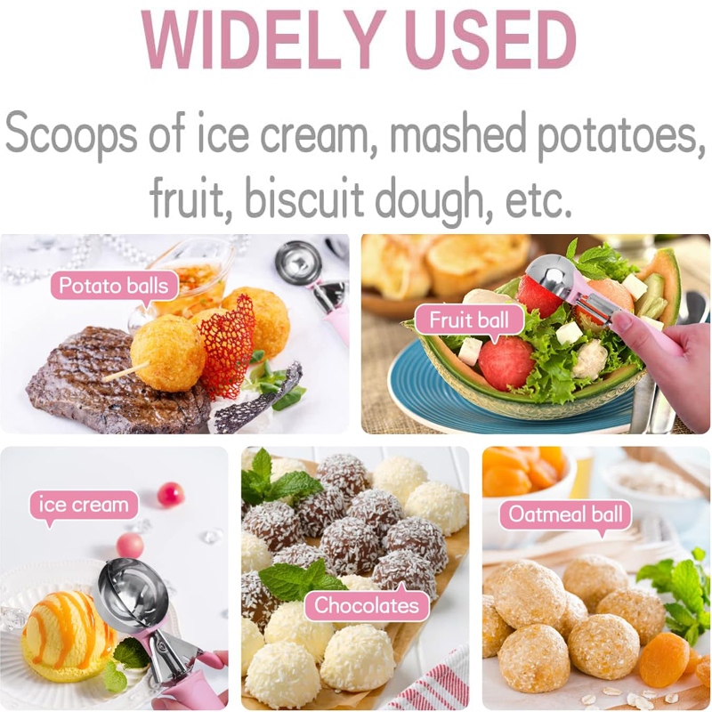 Stainless Steel Ice Cream Scoo - огляд і ціна Kitchen Appliances Best