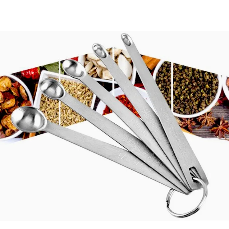 5Pcs Stainless Steel Mini Meas - огляд і ціна Kitchen Appliances Best