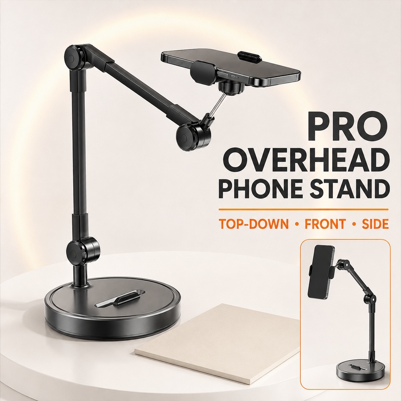 Overhead Phone Stand Desktop T - огляд і ціна Kitchen Appliances Video