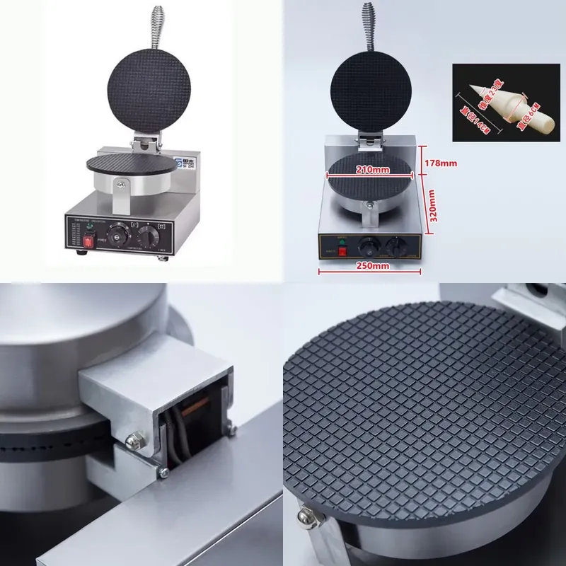 TEBAK Factory Snack Machines E - огляд і ціна Crepe Maker Non Stick