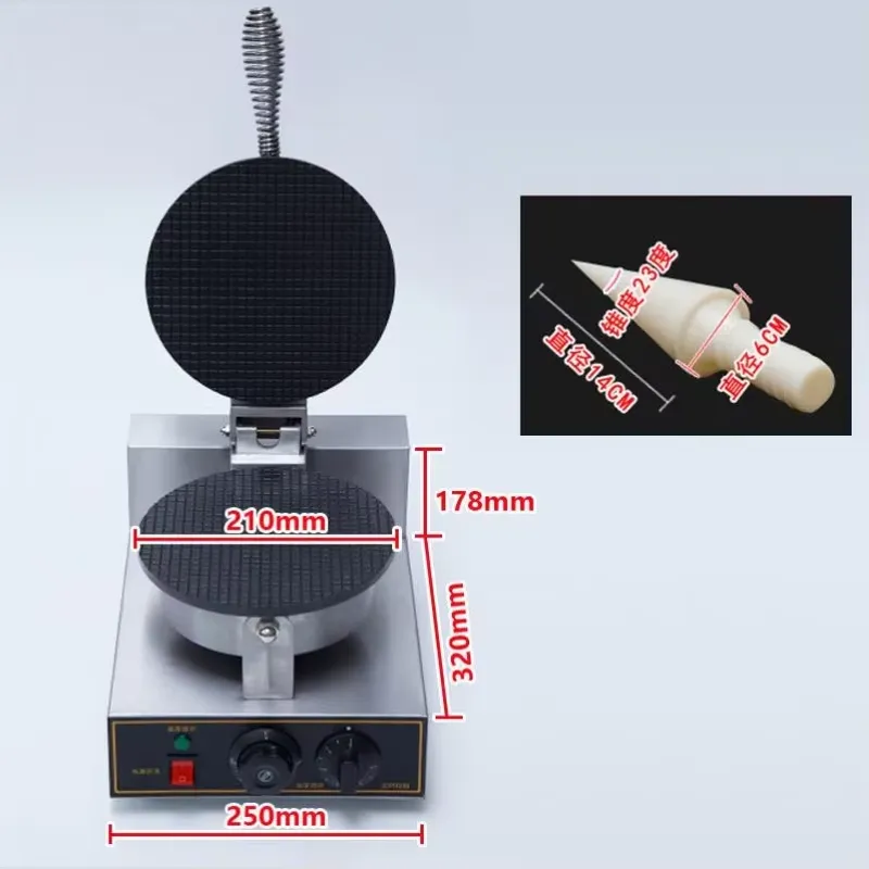 TEBAK Factory Snack Machines E - огляд і ціна Crepe Maker Non Stick