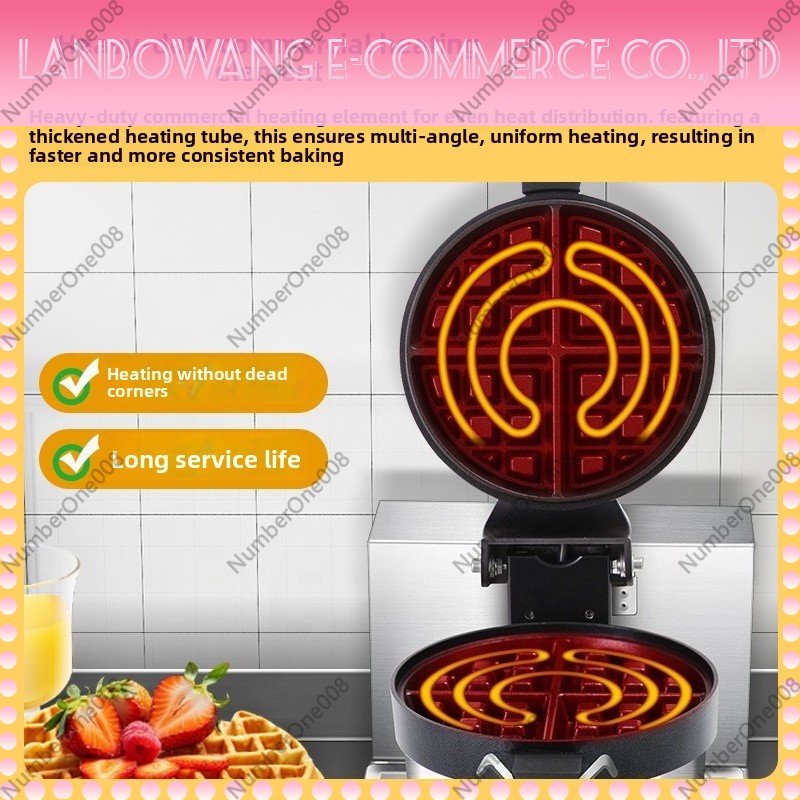 Rotating Waffle Maker Griddle  - огляд і ціна Crepe Maker Non Stick
