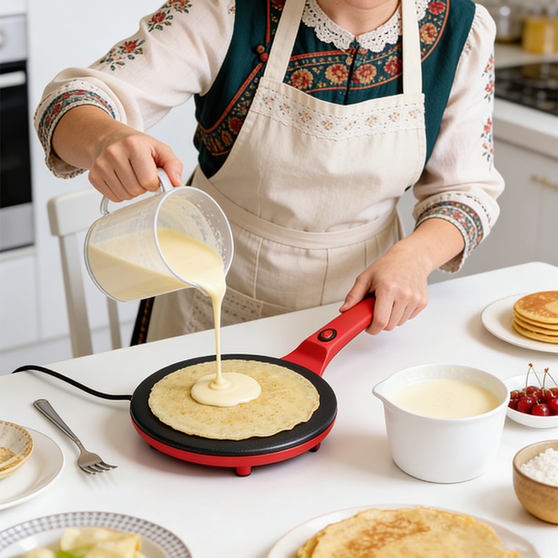 Single-Sided Heating Electric  - огляд і ціна Crepe Maker Non Stick