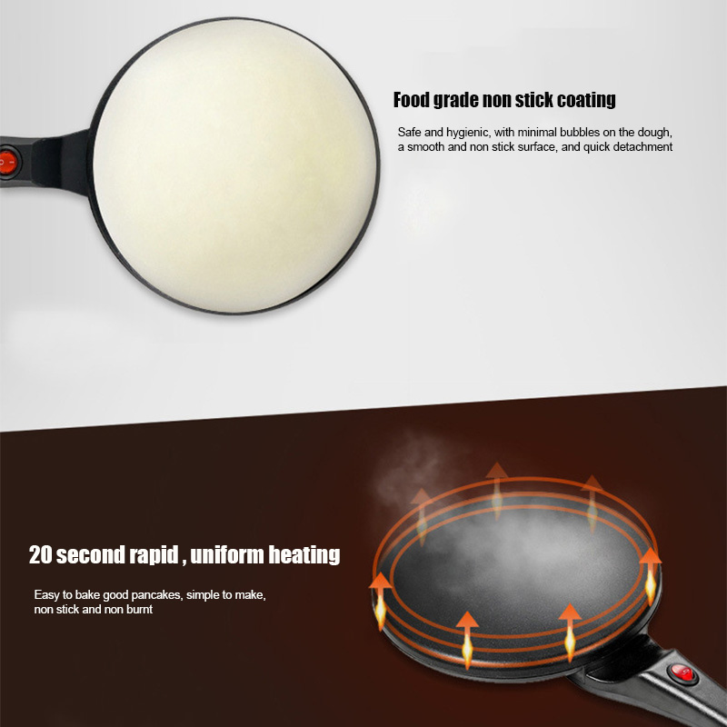 Single-Sided Heating Electric  - огляд і ціна Crepe Maker Non Stick