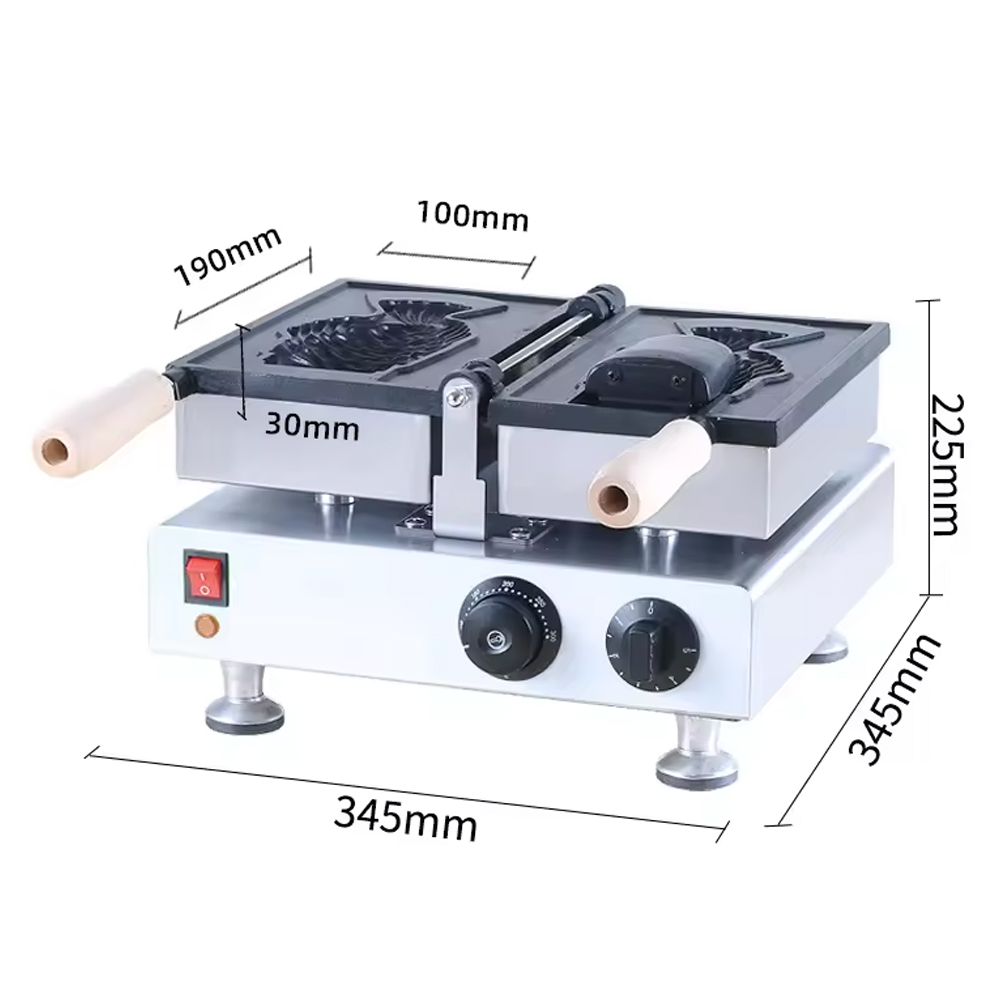 Commercial 1 Pcs Fish Taiyaki  - огляд і ціна Ice Cream Maker Electric