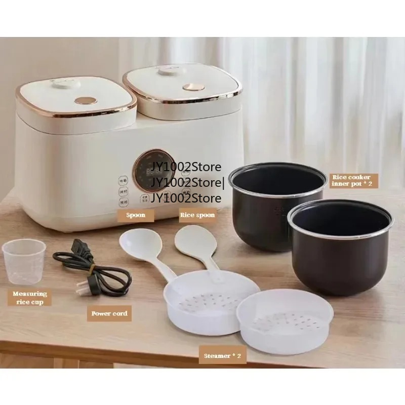 Mini Small Double Pot Rice Coo - огляд і ціна Kitchen Appliances You Need