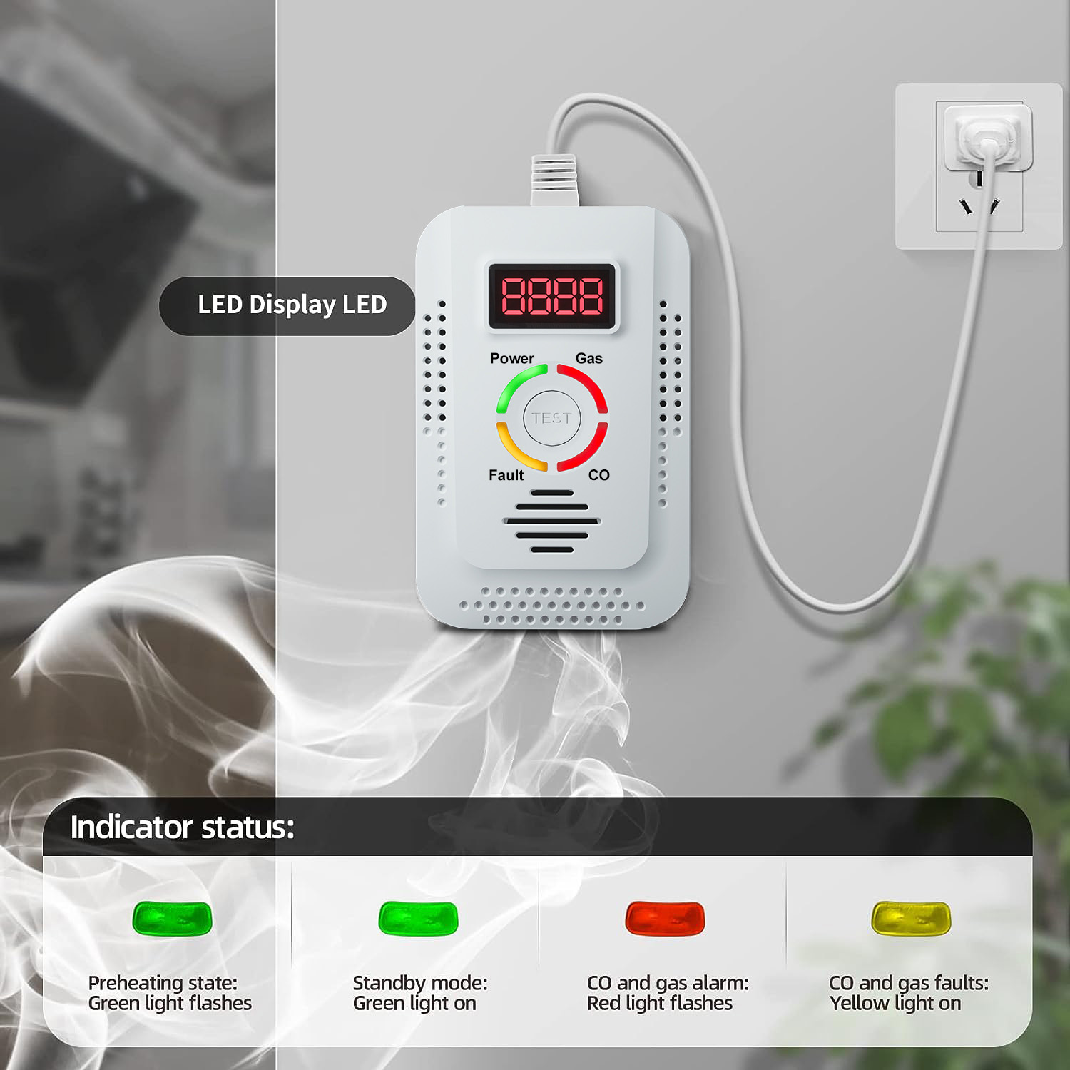 Natural Gas Detector 2in1 And  - огляд і ціна Kitchen Appliances Video