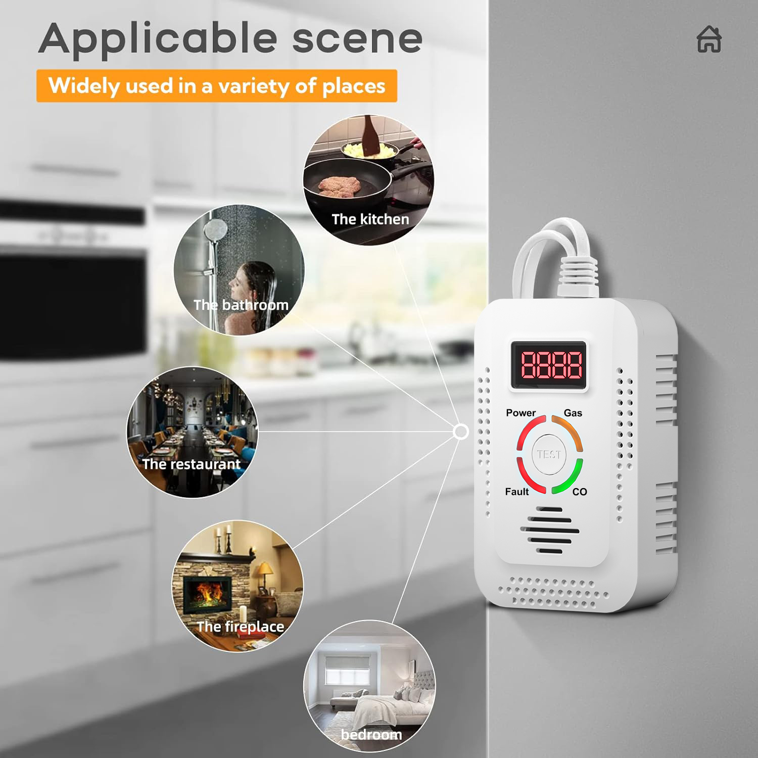Natural Gas Detector 2in1 And  - огляд і ціна Kitchen Appliances Video