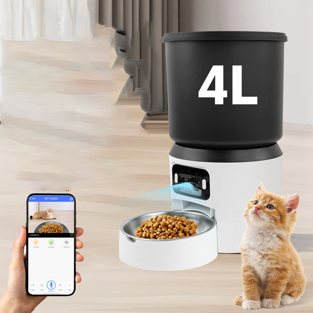 4L Pet Feeder Button WiFi Came - огляд і ціна Kitchen Appliances Video